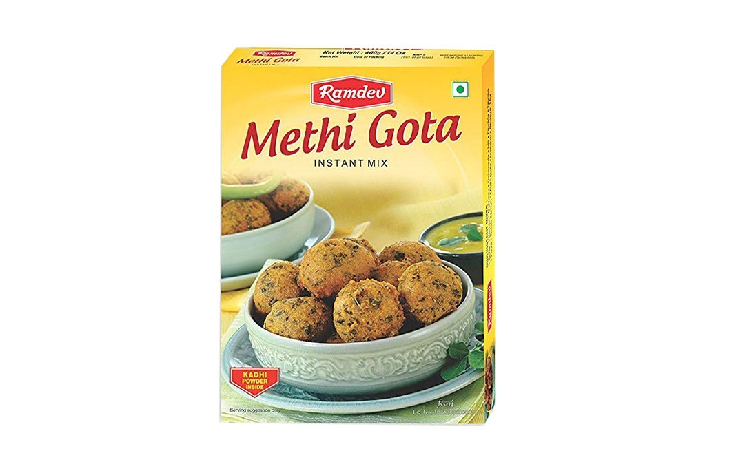 Ramdev Methi Gota (Instant Mix)   Box  400 grams